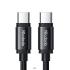 Mcdodo CA-3681 MDD for iPhone 15 Series 2m 240W Type-C to Type-C Charging Cable Data Transmission Phone Braided Cord - Black